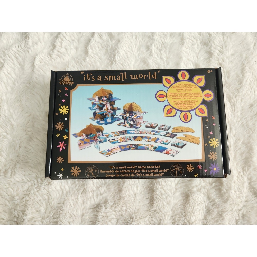 WDW Walt Disney Parks It's a Small World‎ Game Card Set New With Tag